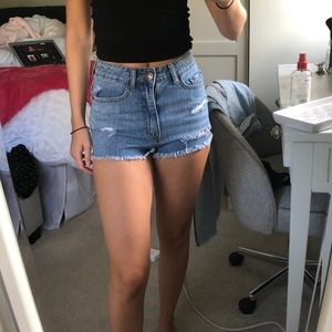 Urban Outfitter high waisted jean shorts size 24
